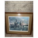 Framed western decor