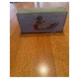 Sewn, mallard doorstop