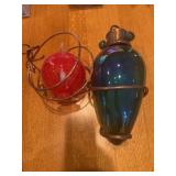 Blown glass decor