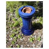 Ceramic birdbath base only