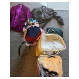 Lands End wool jackets, Woolrich sweater,