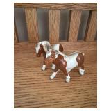 Paint horse, salt, and pepper shakers