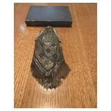 Antique chain mail purse