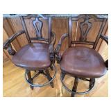 Swivel captains bar stools