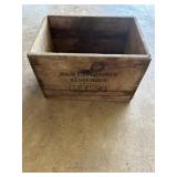 Vintage dynamite box