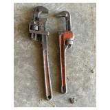 Pipe wrenches