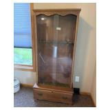 Wooden gun cabinet