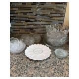 Glass bowls, glassware