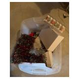 Tote of Christmas decor