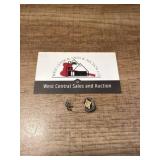 Tie pin marked 10k