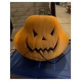 Foam blow mold pumpkin