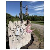 Yard decor, buyer removal