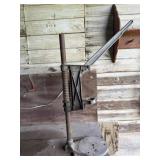 Drill press stand by responsible for removal