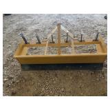 Vassal 6 foot box blade with Scarifier