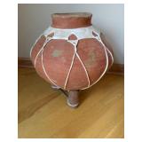 Tarahumara native tribe, goat skin pottery