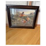 Framed pheasant puzzle