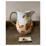 Longaberger pottery pitcher