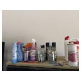 Cleaners, shop sprays, misc