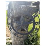 12 inch metal western welcome sign
