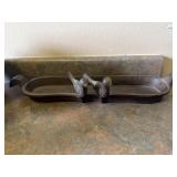 Cast-iron birdfeeder