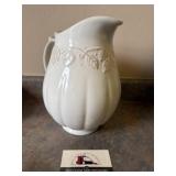 Longaberger pottery pitcher