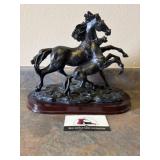 Bronze like horse statue