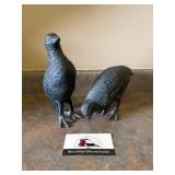 Cast iron birds
