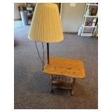 End table lamp