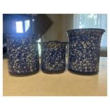 Stoneware Canister Set