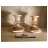 MCM Navajo candle stick holders