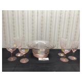 Pink Depression Glass