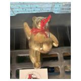 Brass teddy bear