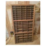 Wooden printers drawer