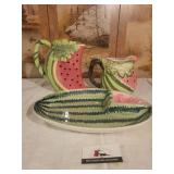Watermelon pitchers & tray