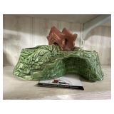 MCM ceramic planter