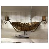 Copper candle stick holder