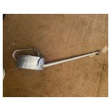 Unique galvanized gardening watering can