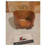 Antique wooden stirrup