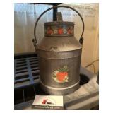 Galvanized can