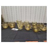 Vintage Tellow Glasses