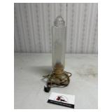 Vintage Art deco skyscraper bullet lamp