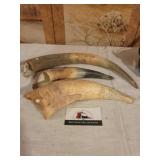 Cow horns