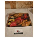 Assorted clog shoes