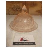 Mosser glass butter dish