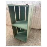 Painted Blue goose Crate