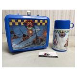 Ring Raiders lunchbox and thermos