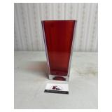 Lead crystal vase