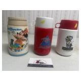 Vintage thermoses