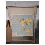 Polar Aeronautical World Map