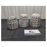 Metal Jello Molds